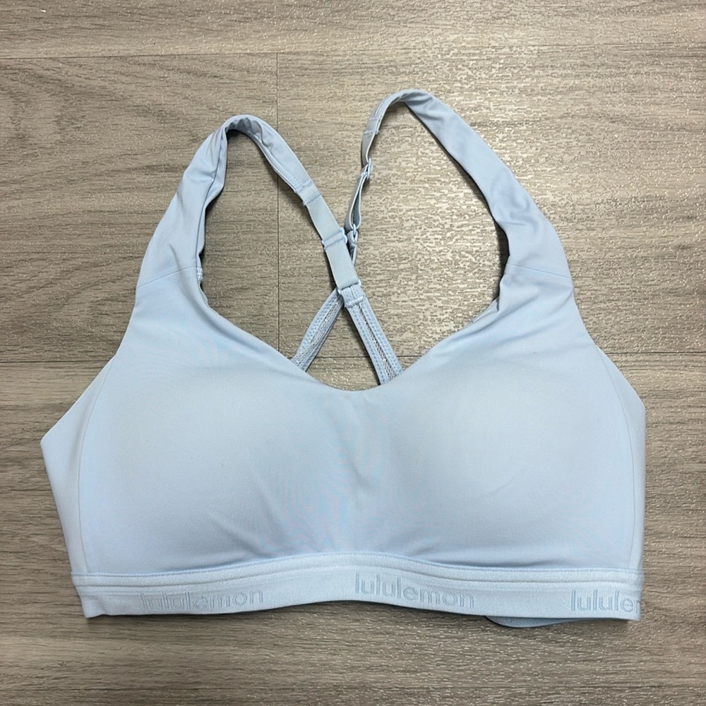 Lululemonon cross strap push up bra 32C